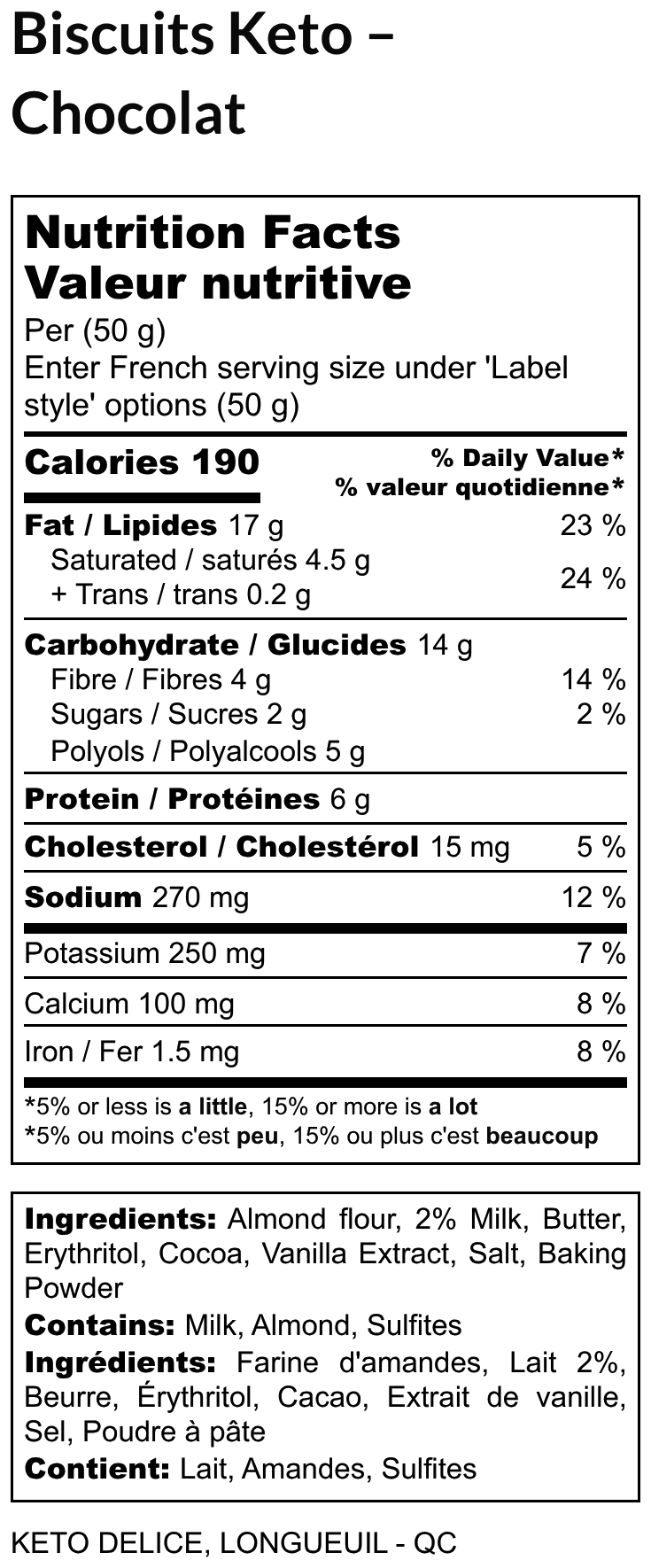 Keto cookies - chocolat chips